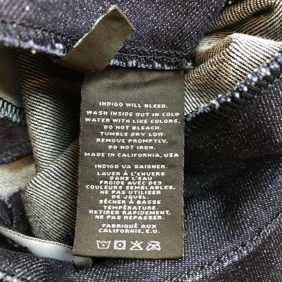 J BRAND JEANS 850 CLEAN RINSE CAPRI CROPPED PANTS - Picture 7 of 8